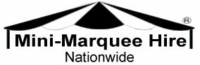 Mini Marquee Hire Nationwide